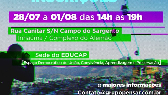 Vai perder essa oportunidade? Fique atento e se inscreva!!