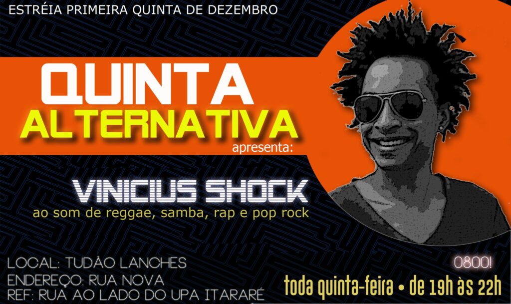 flyer de divulgação
